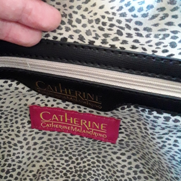 loved Catherine malandrino black and white bag - Picture 3 of 4